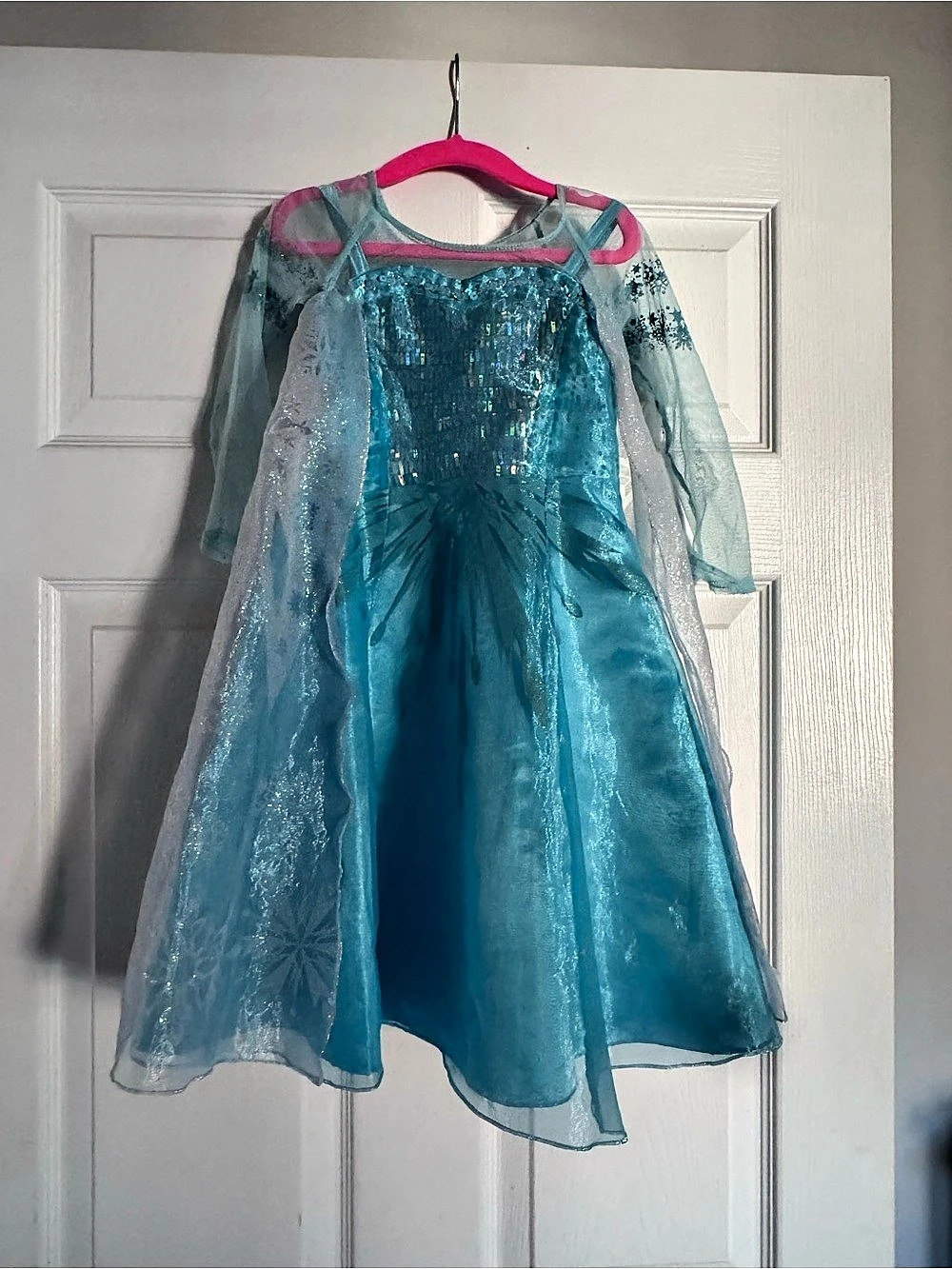 Disney Frozen Elsa Costume Dress Blue Size 3T